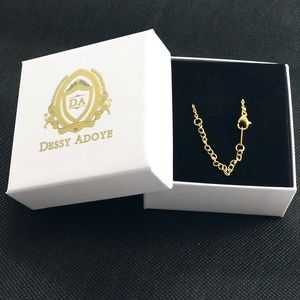 Dessy Adoye Jewelry - 14K Gold Plated Name Necklace - Julie Dessy Adoye Jewelry - 14K Gold Plated Name Necklace - Julie